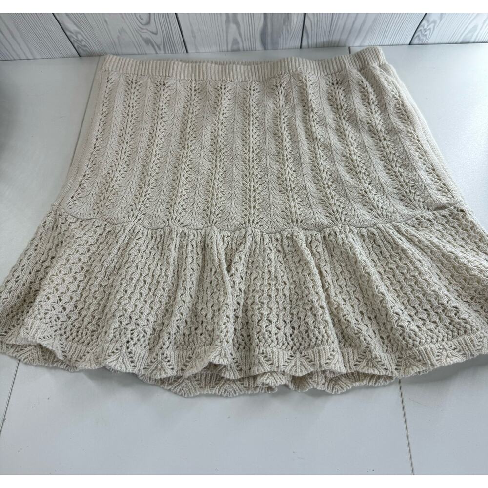 New Women’s Freshman 1996 2 Pc Crocheted Skirt & Sweater Set Sz XL - Picture 7 of 13